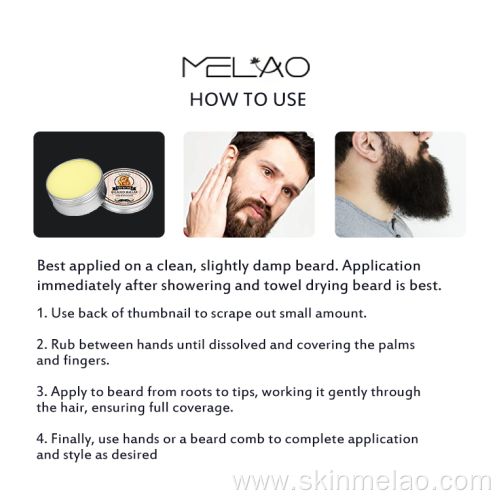 Sandalwood Beard Balm For Remove Beard Balm Shaping